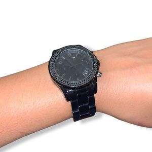 Michael Kors black on black watch
